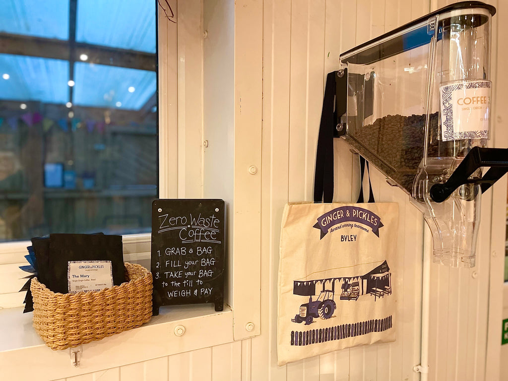 Introducing Zero Waste Coffee at Ginger and Pickles