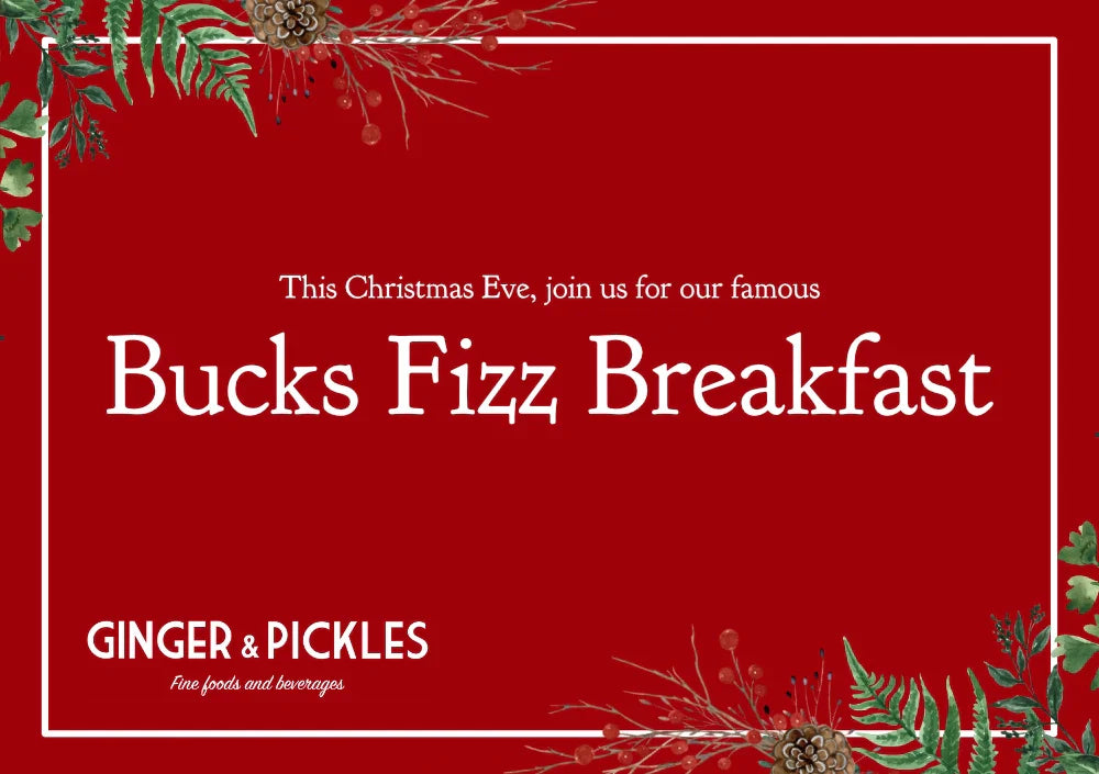Bucks Fizz Breakfast at Ginger & Pickles