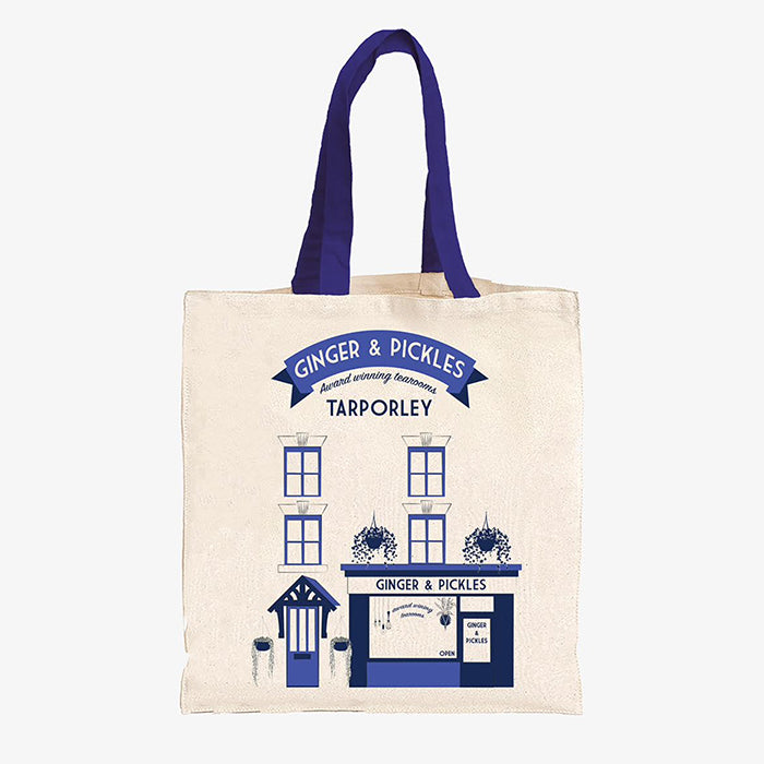 Heavy Duty Artisan Tote Bag Tarporley Ginger and Pickles