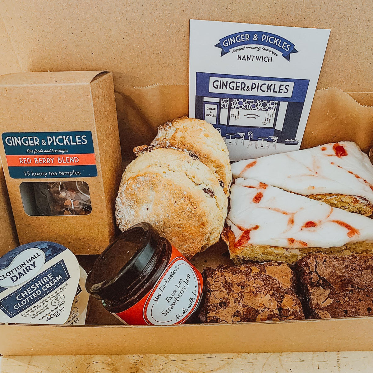 Afternoon Tea Delivery at Ginger and Pickles | Ginger and Pickles