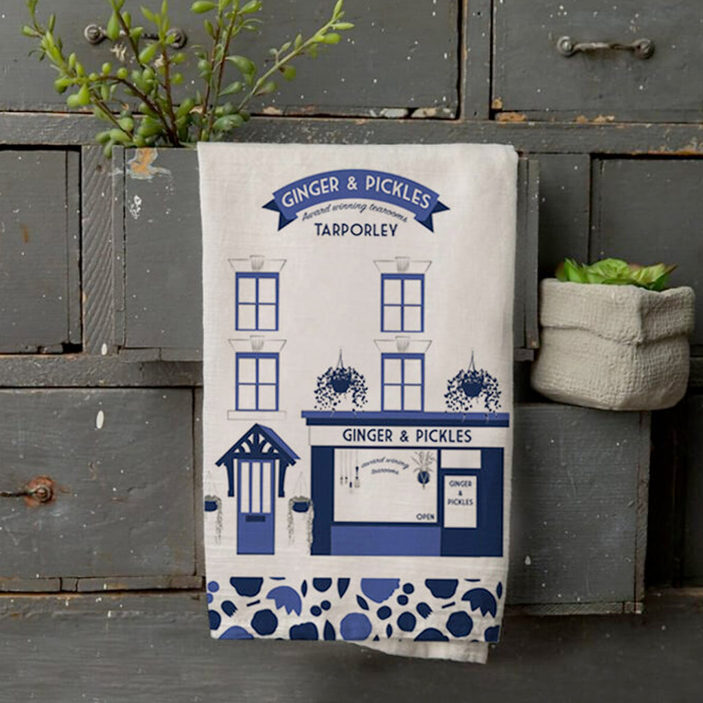 Designed by a local artist, this tea towel makes a perfect addition to any kitchen.